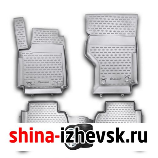 Коврик Autofamily коврик в салон полиуретановый черный для VOLLKSWAGEN Amarok 2010- в Ижевске